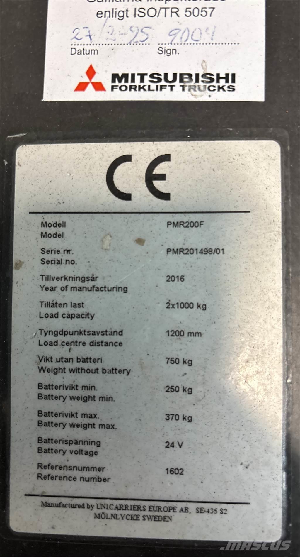 Atlet PMR200P شاحنة ذات منصة