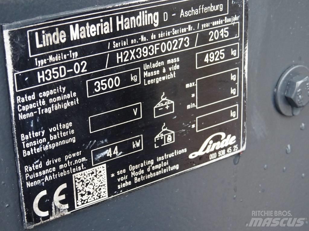 Linde H35D-02 شاحنات الديزل