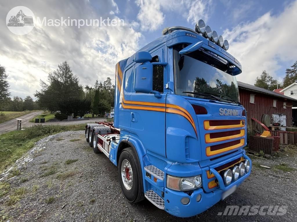 Scania R 480 LB شاحنات الرافعات الخطافية