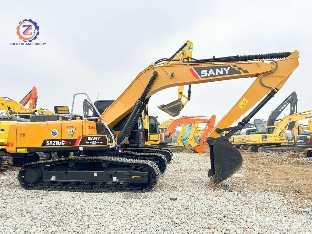 Sany SY 215 Pro حفارات زحافة
