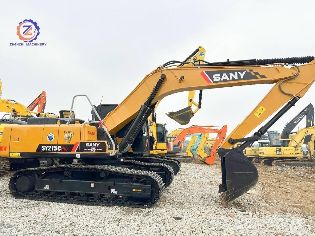 Sany SY 215 Pro حفارات زحافة
