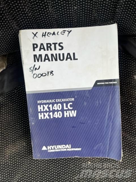 Hyundai HX 140 L حفارات زحافة