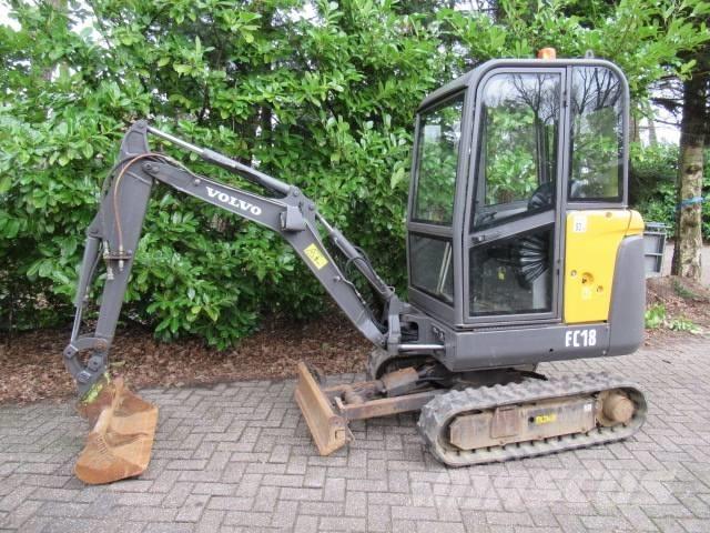 Volvo EC18D حفارات صغيرة أقل من 7 طن (حفارات صغيرة)