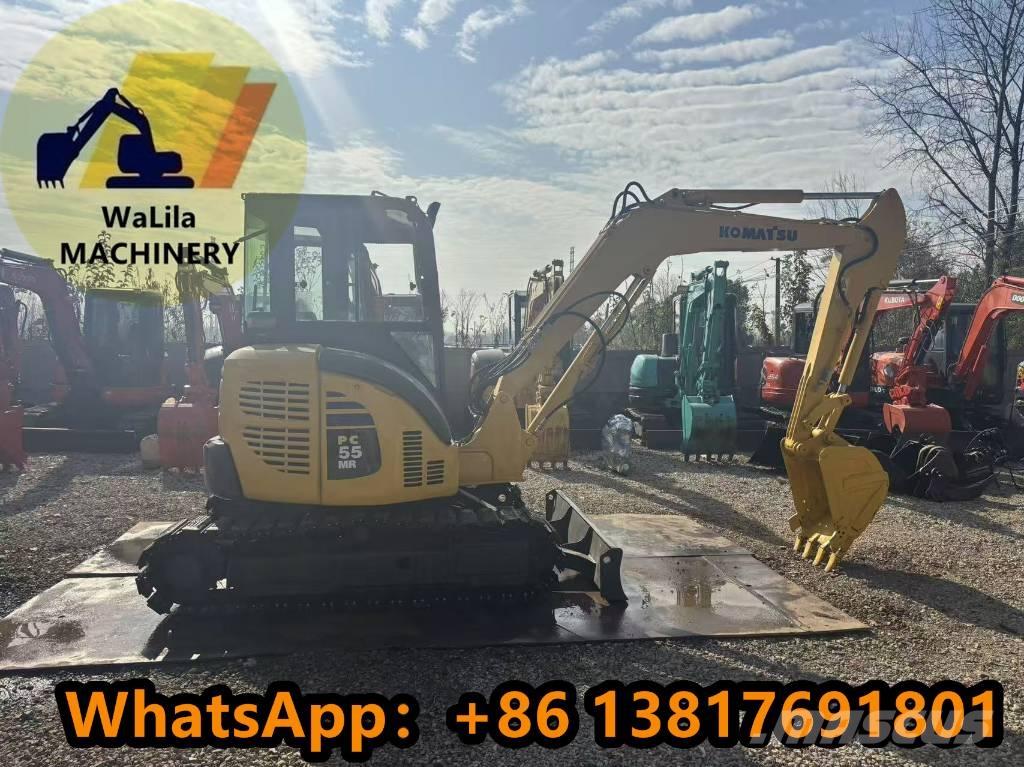 Komatsu PC 55 MR حفارات صغيرة أقل من 7 طن (حفارات صغيرة)