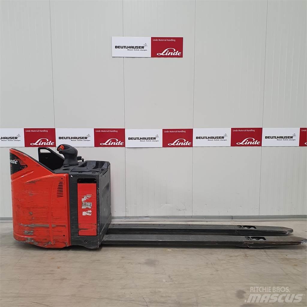 Linde T20SP-lang معدات الرفع منخفض المستوى