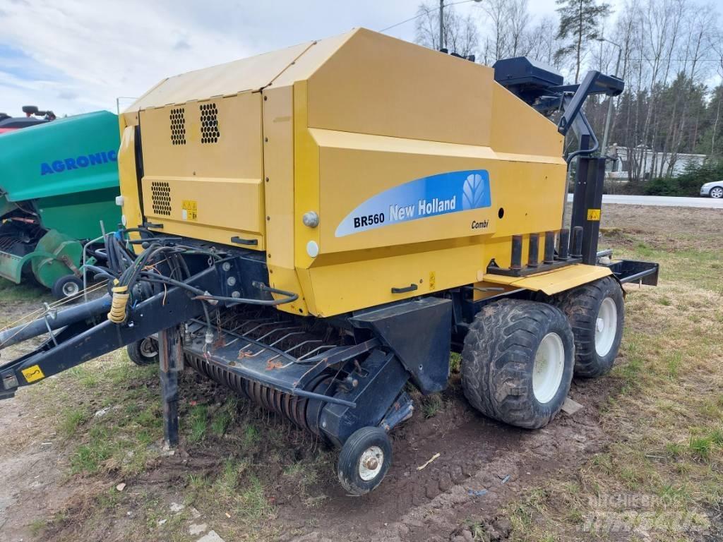 New Holland BR 560 محزمات مستديرة