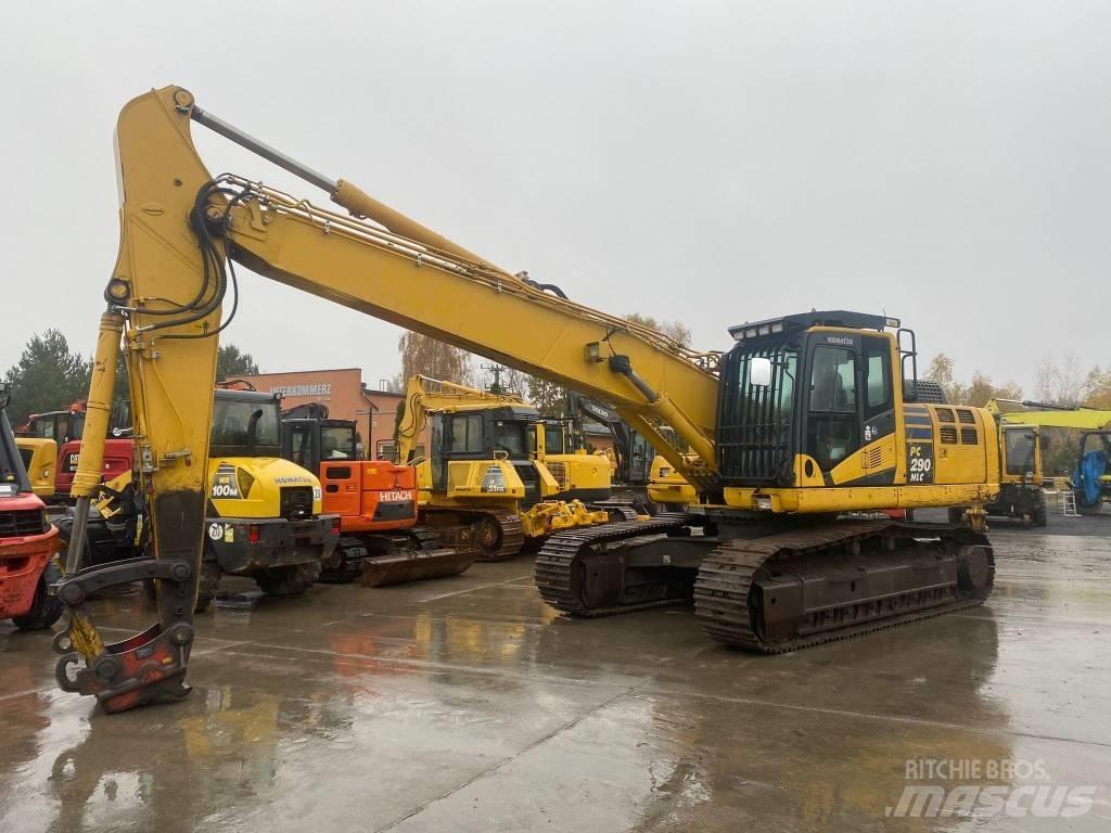 Komatsu PC 290 حفارات زحافة