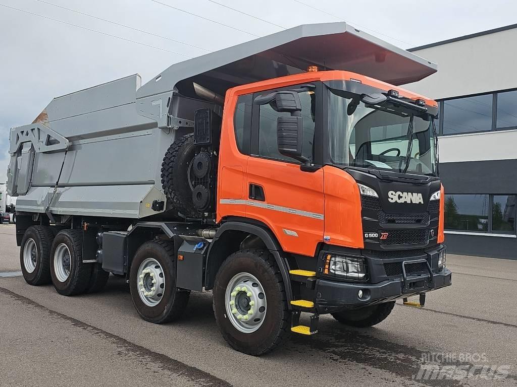 Scania G500B8X4HZ شاحنات المخلفات الصلبة