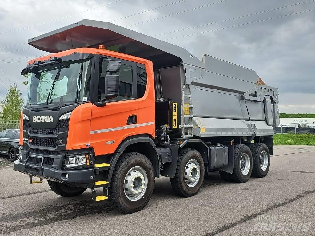 Scania G500B8X4HZ شاحنات المخلفات الصلبة