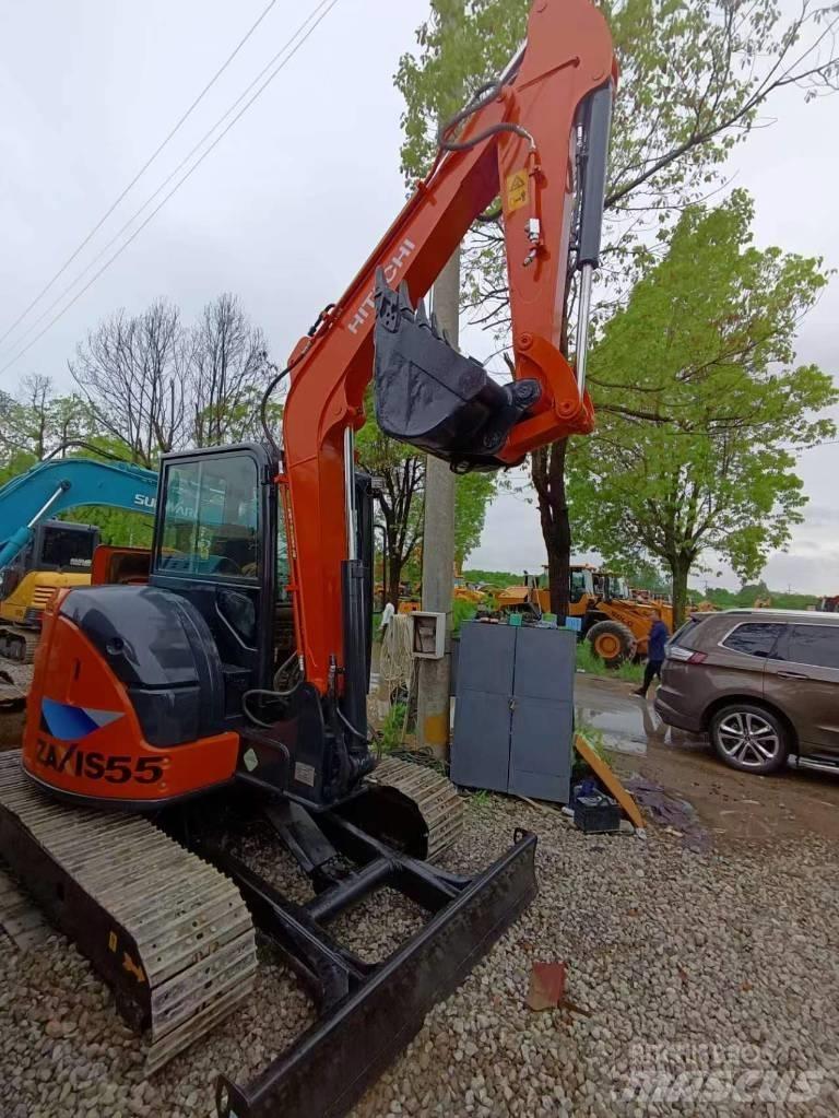 Hitachi ZX 55 UR حفارات صغيرة أقل من 7 طن (حفارات صغيرة)