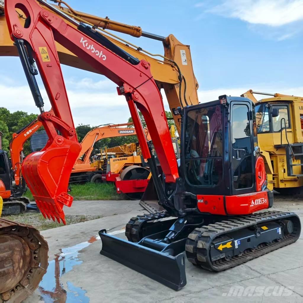 Kubota KX 163-5 حفارات صغيرة أقل من 7 طن (حفارات صغيرة)