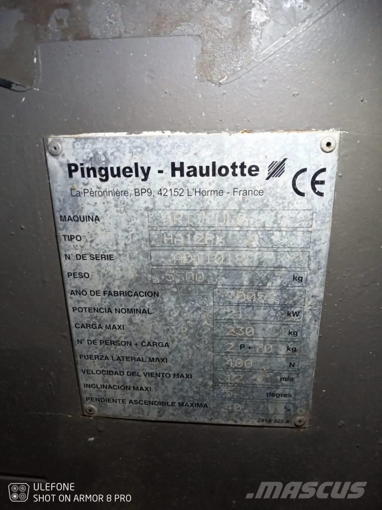 Haulotte HA 12 PX رافعات سلة مفصلية
