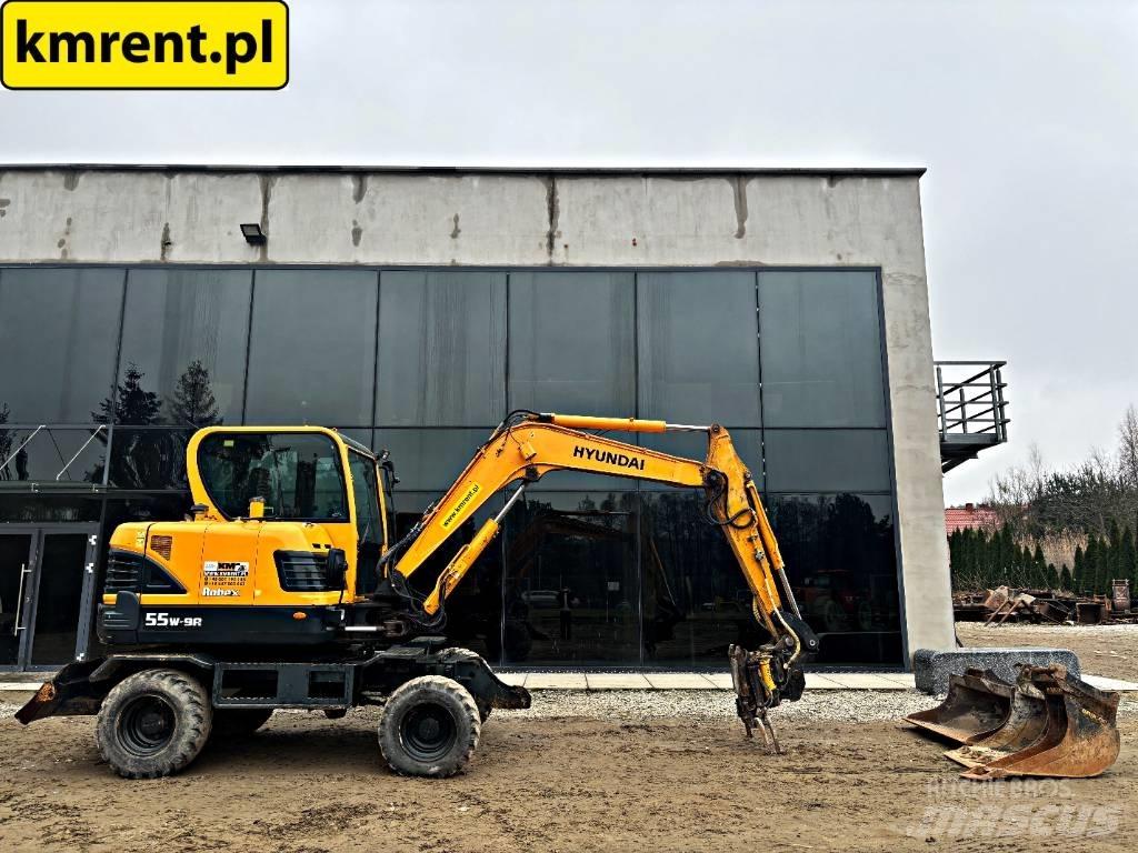 Hyundai Robex 55-9 A حفارات بعجل