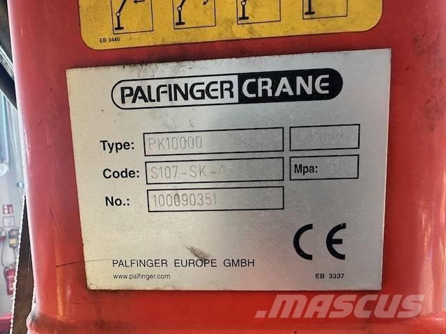 Palfinger PK 10000 رافعات تحميل