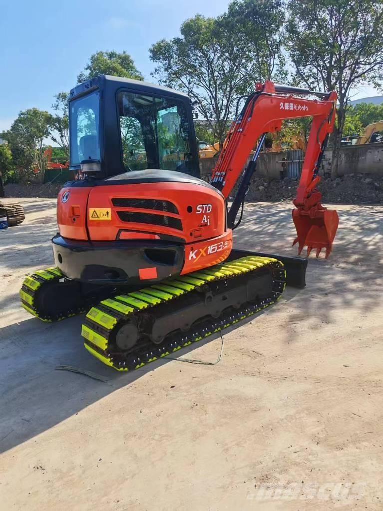 Kubota KX 163-5 حفارات صغيرة أقل من 7 طن (حفارات صغيرة)