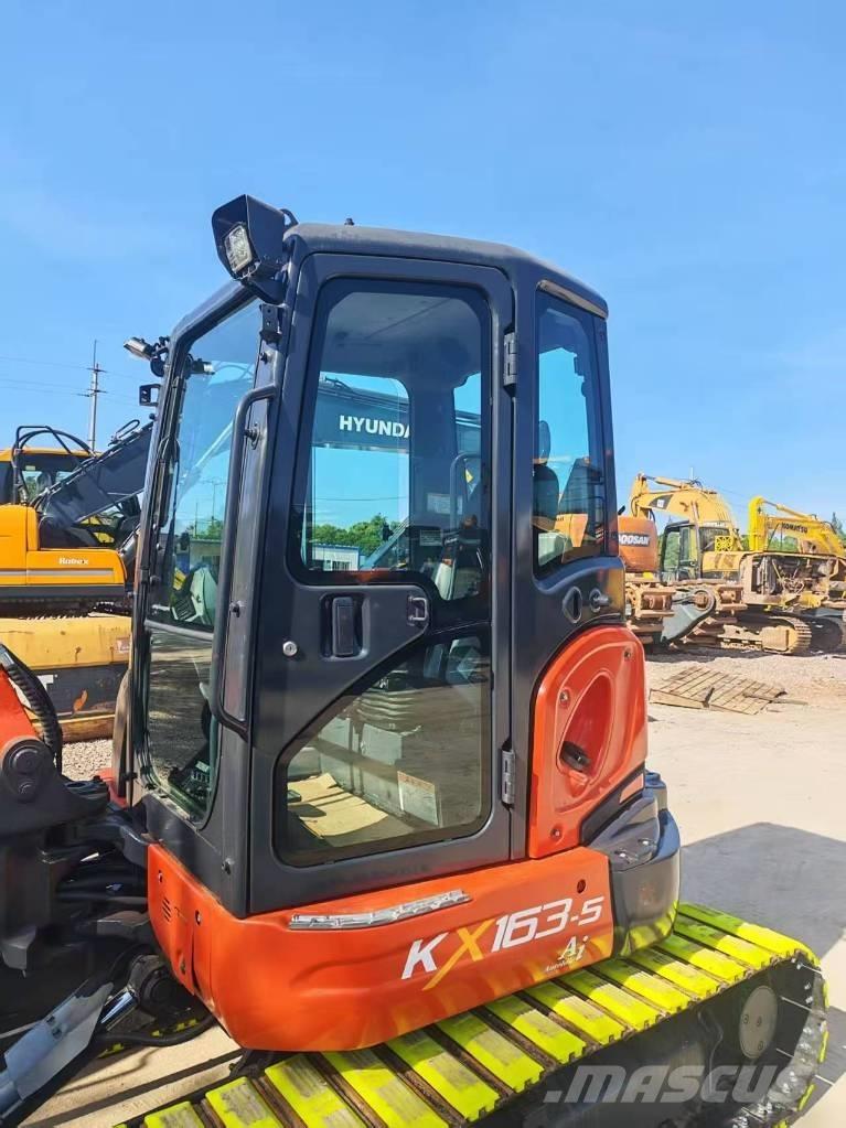 Kubota KX 163-5 حفارات صغيرة أقل من 7 طن (حفارات صغيرة)