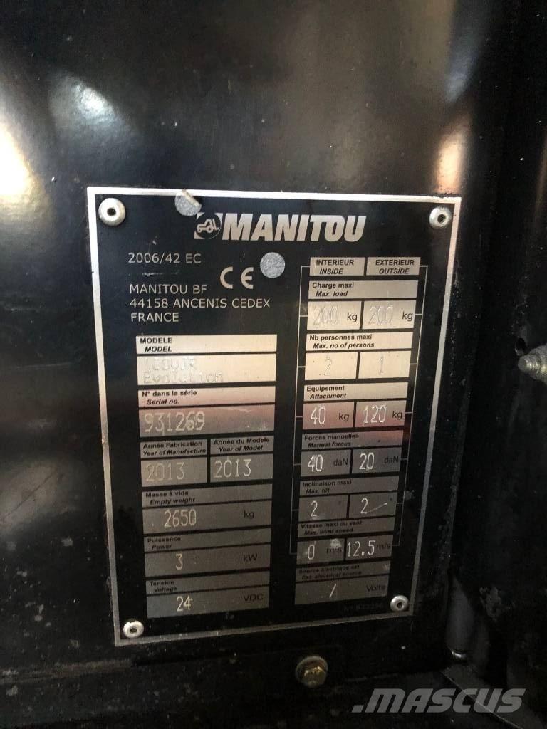 Manitou 100 VJR رافعات مقصية الشكل