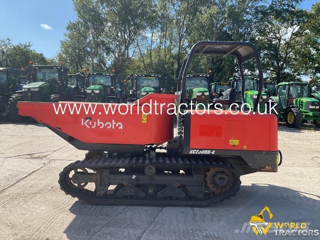 Kubota KC 250 HR-4 عربات نقل قلابة مجنزرة