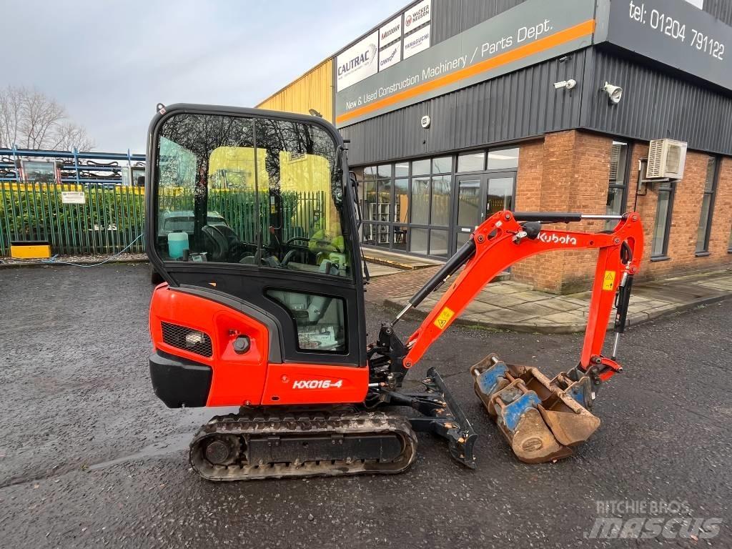Kubota KX 16-4 حفارات صغيرة أقل من 7 طن (حفارات صغيرة)
