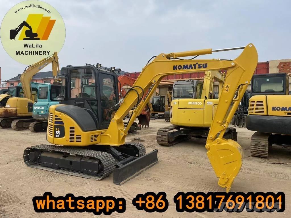 Komatsu PC 55 MR-3 حفارات صغيرة أقل من 7 طن (حفارات صغيرة)