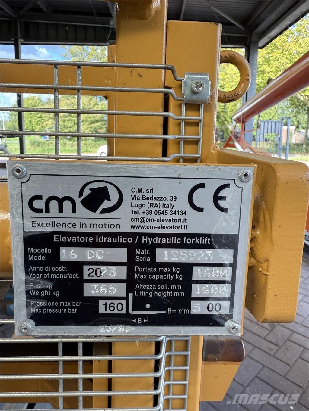 CM 16 DC DUPLEX ملحقات أخرى للحفر والتحميل
