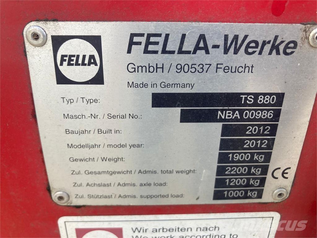 Fella TS 880 HARK مكابس وميبسات التبن