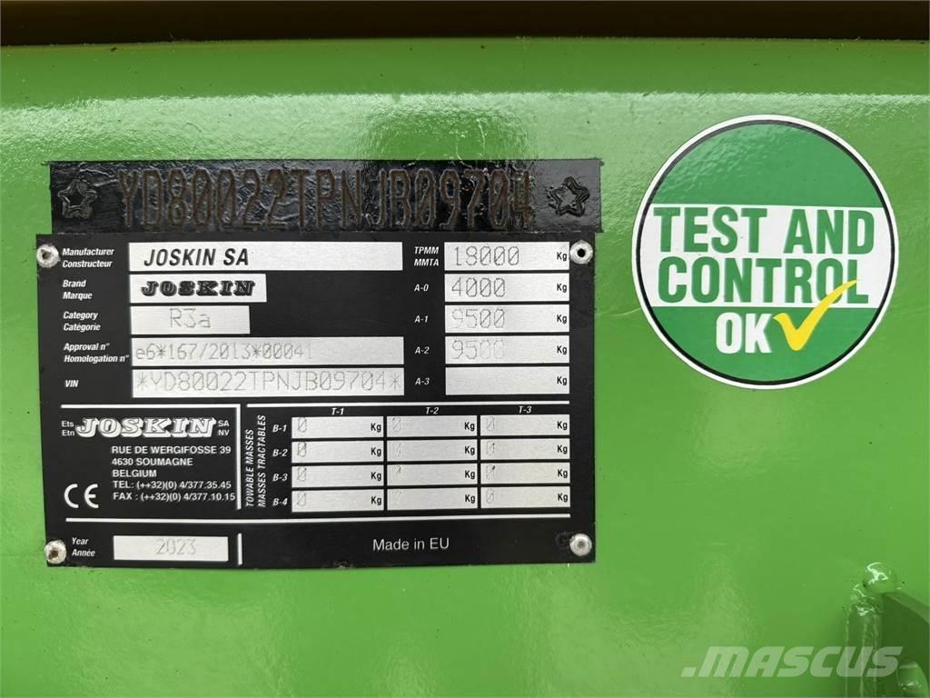 Joskin KTP 22/50 مقطورات نقل الحيوانات