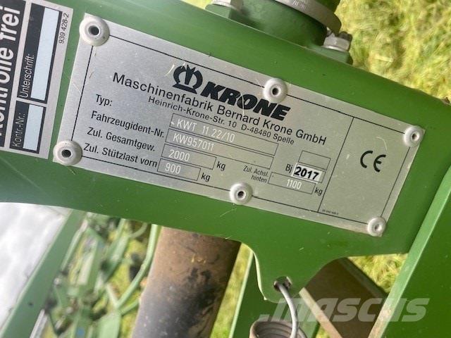 Krone KWT 11.22 مكابس وميبسات التبن