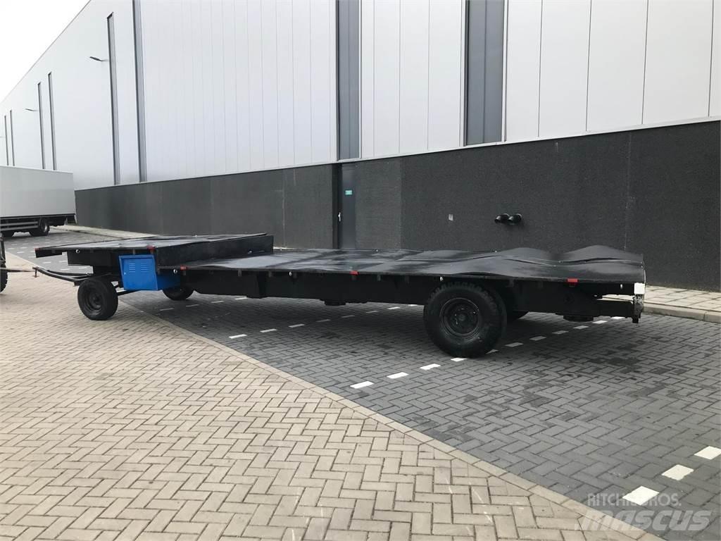  Platte wagen مقطورات نقل الحيوانات