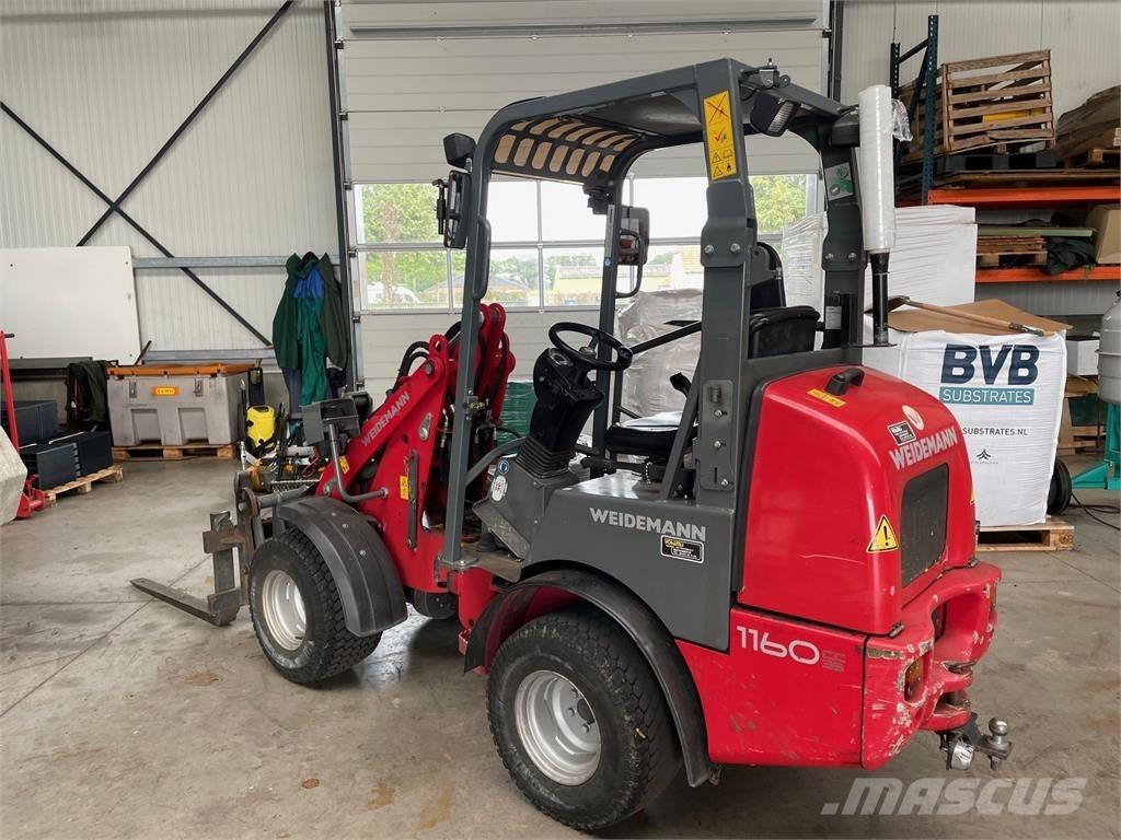 Weidemann 1160cx35 لوادر وحفارات أمامية