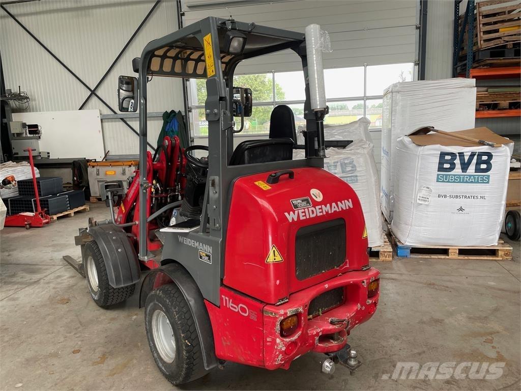 Weidemann 1160cx35 لوادر وحفارات أمامية