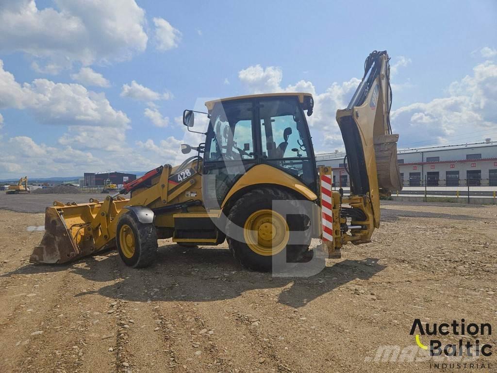 CAT 428 F لوادر ذات جرافات عكسية