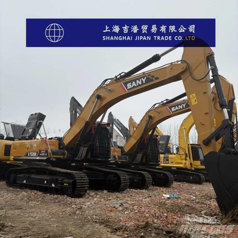 Sany SY 335 H حفارات زحافة