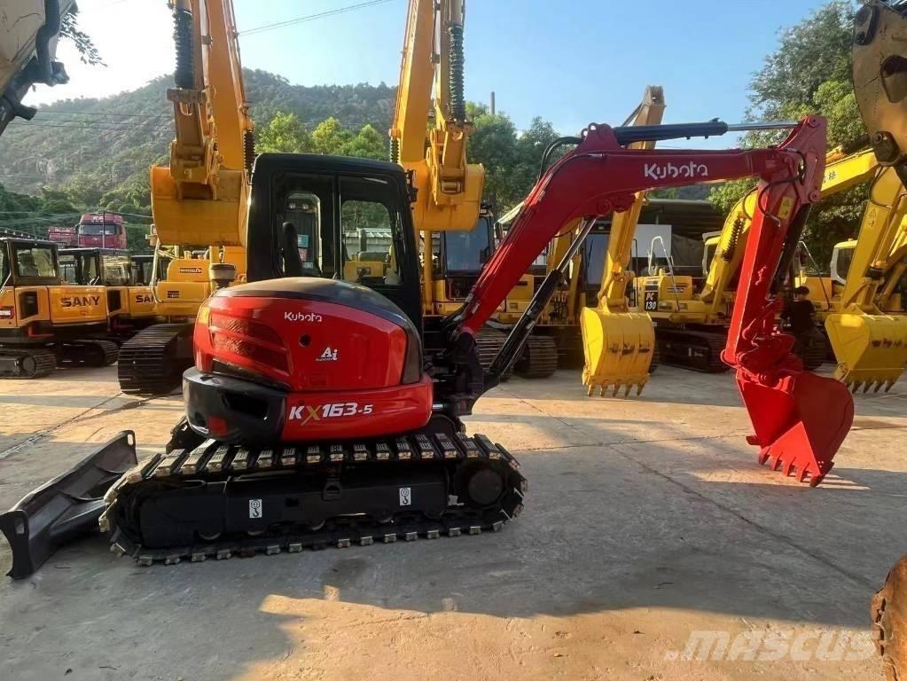 Kubota KX 163-5 حفارات صغيرة أقل من 7 طن (حفارات صغيرة)