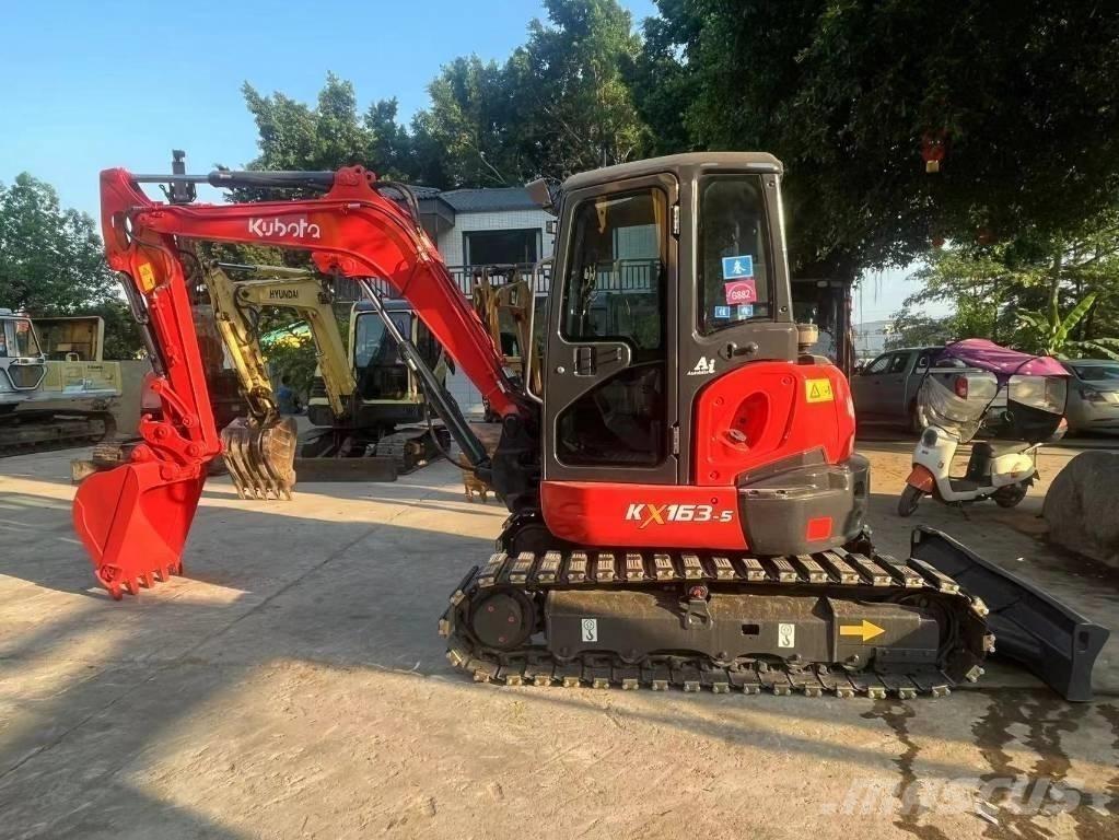 Kubota KX 163-5 حفارات صغيرة أقل من 7 طن (حفارات صغيرة)