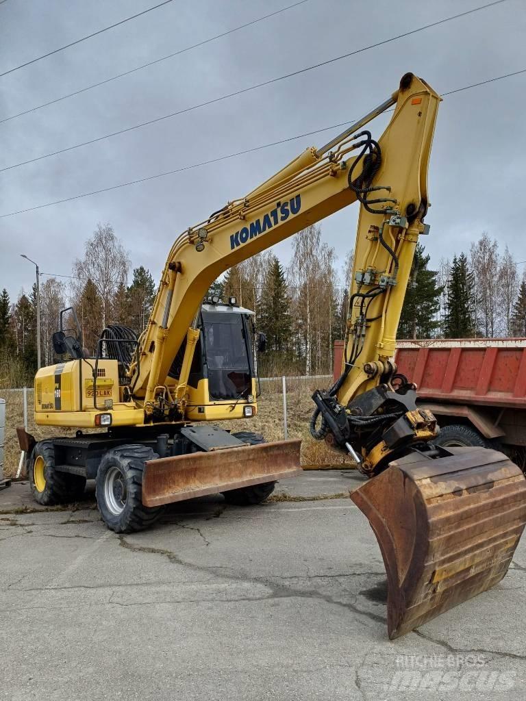 Komatsu PW 160-7 حفارات بعجل