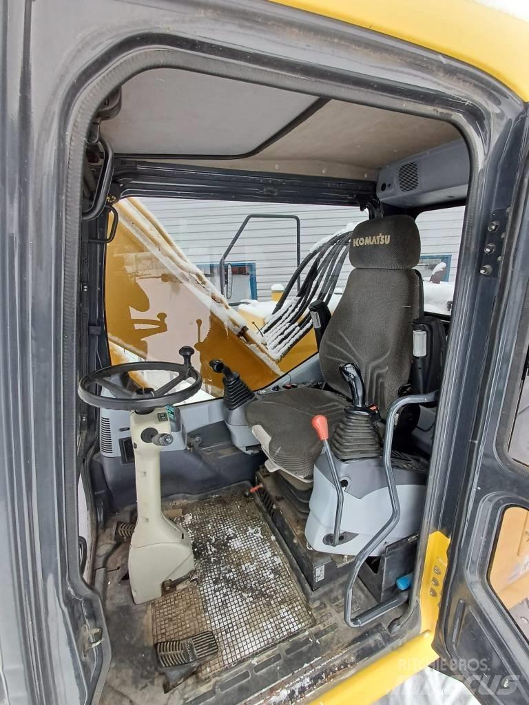 Komatsu PW 160-7 حفارات بعجل