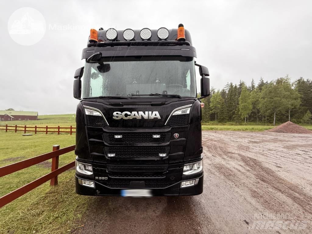 Scania R 580 شاحنات أشجار
