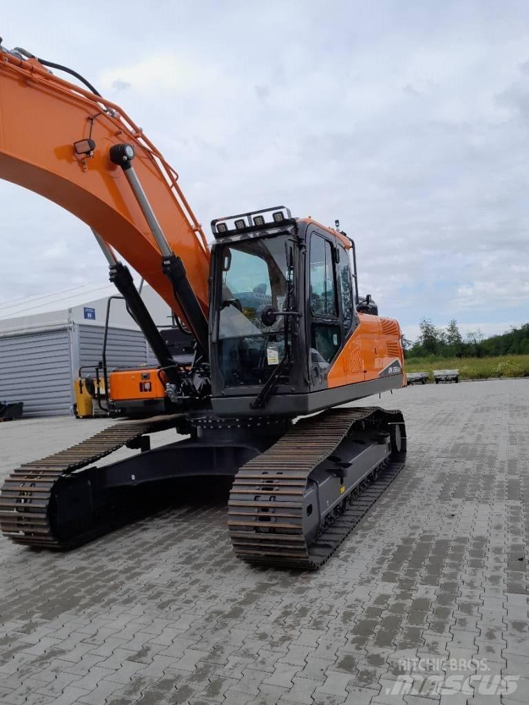 Doosan DX 255 NLC-7 حفارات زحافة