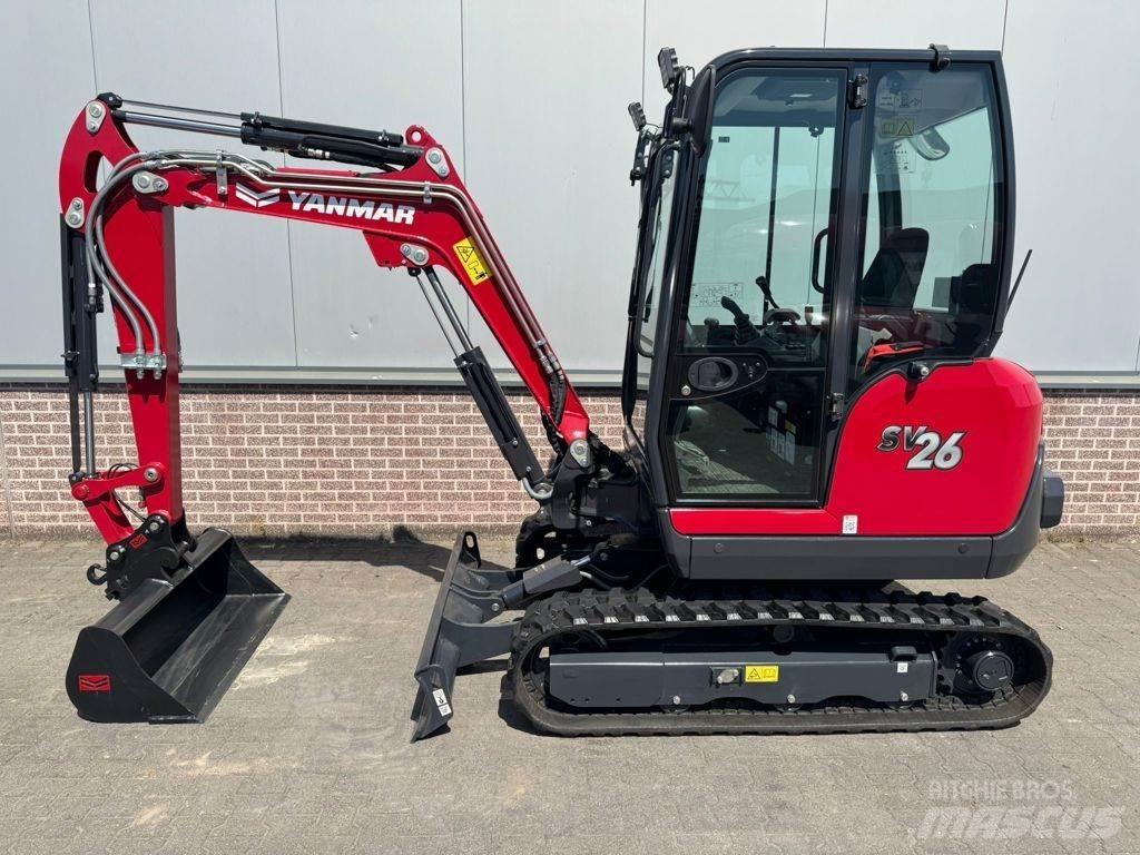 Yanmar SV26 حفارات صغيرة أقل من 7 طن (حفارات صغيرة)