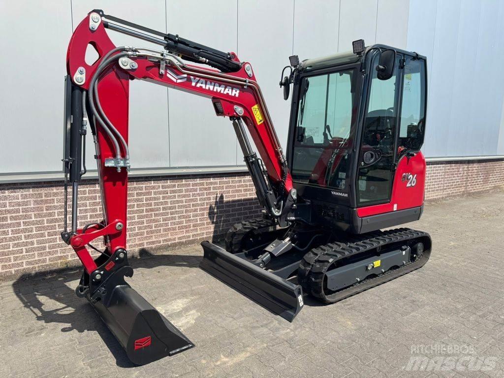 Yanmar SV26 حفارات صغيرة أقل من 7 طن (حفارات صغيرة)