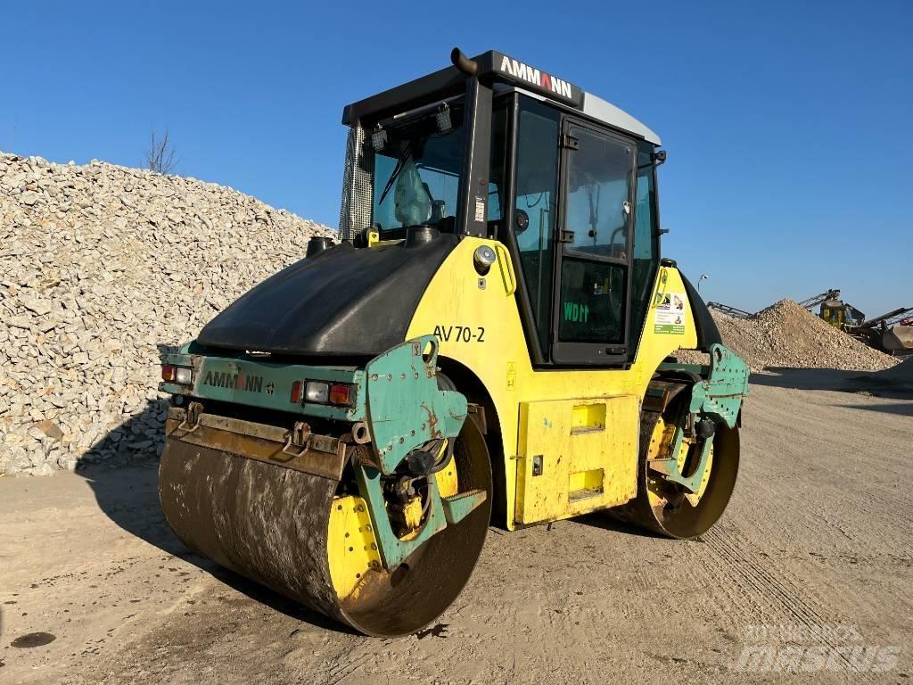 Ammann AV 70-2 مداحل ثنائية الاسطوانة