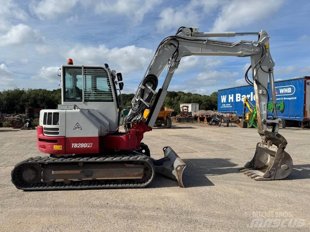 Takeuchi TB 280 FR حفارات صغيرة أقل من 7 طن (حفارات صغيرة)