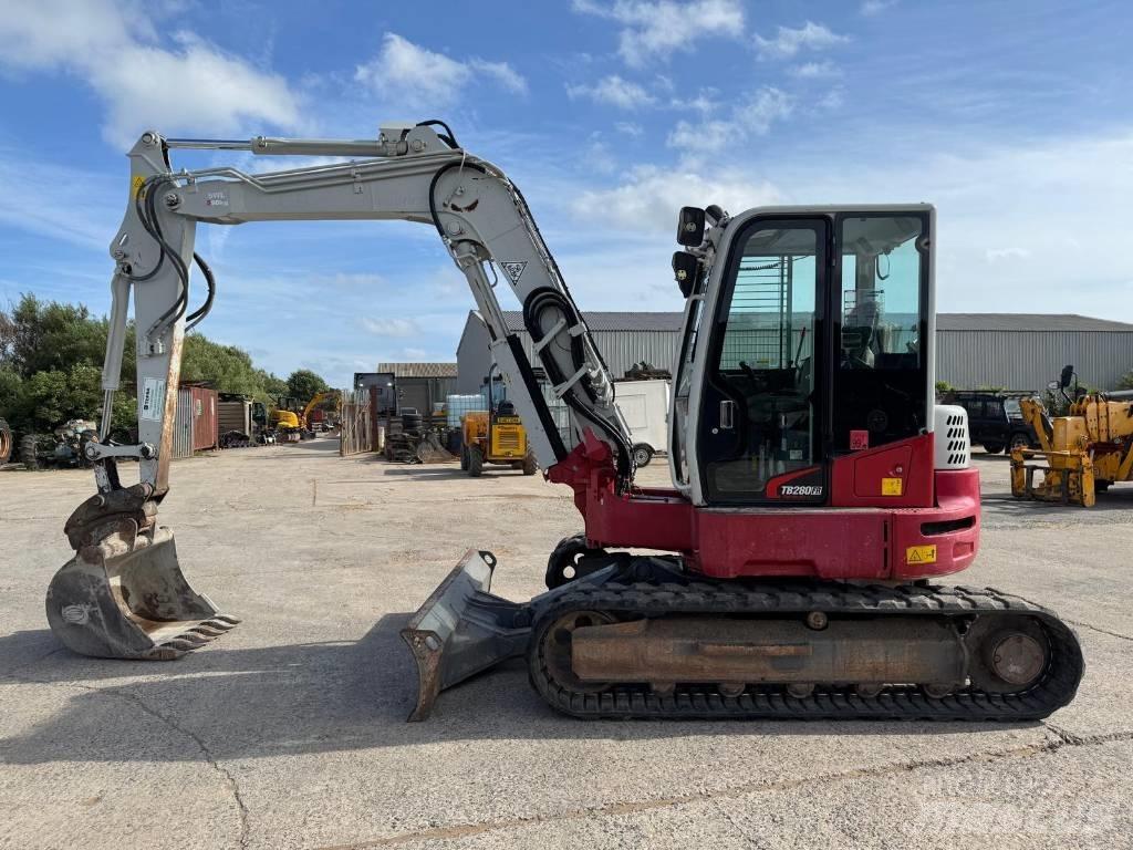 Takeuchi TB 280 FR حفارات صغيرة أقل من 7 طن (حفارات صغيرة)
