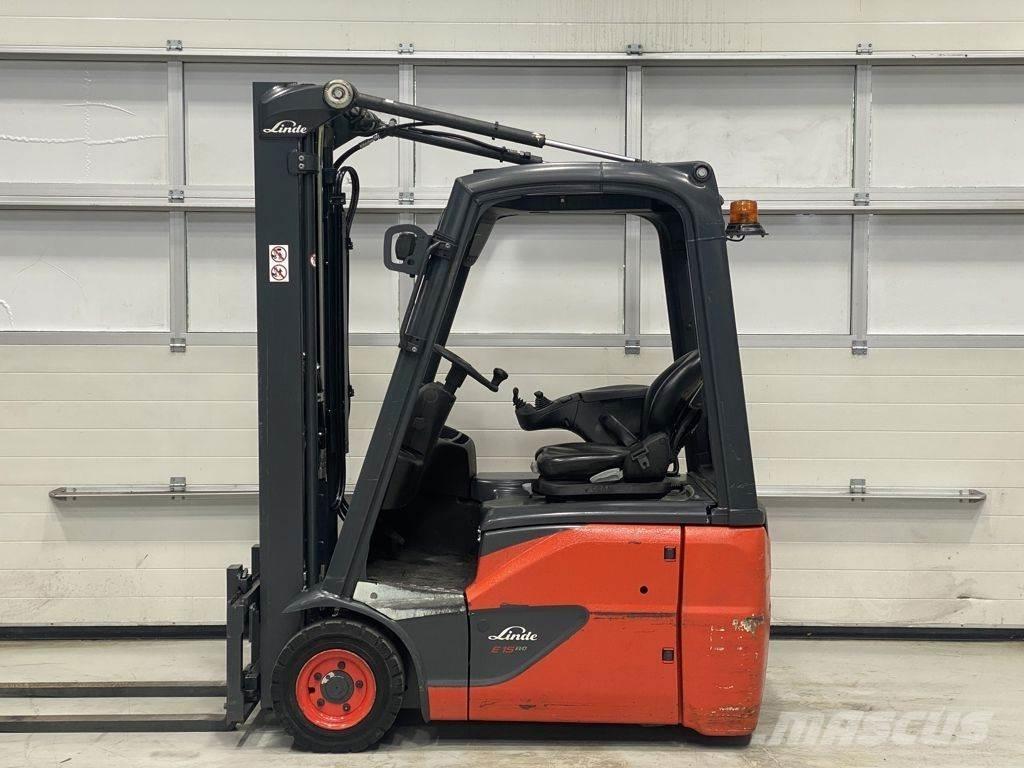 Linde E15-02 شاحنات ذات رافعات شوكية تعمل بالكهرباء