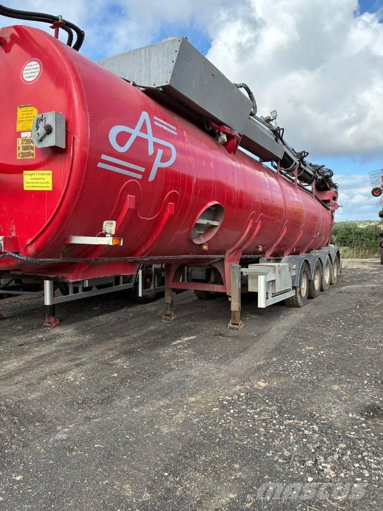 AMT AP gylletrailer نصف مقطورات مقطورة 