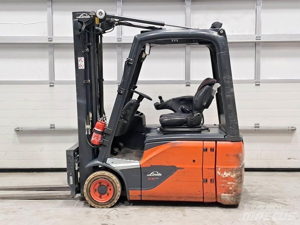 Linde E16-02 شاحنات ذات رافعات شوكية تعمل بالكهرباء