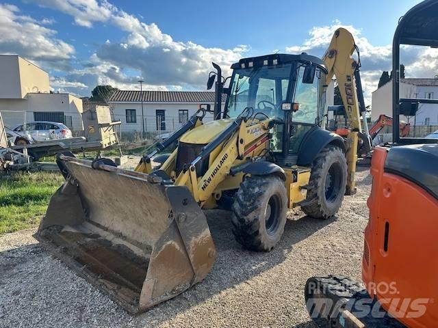 New Holland B 100 C لوادر ذات جرافات عكسية