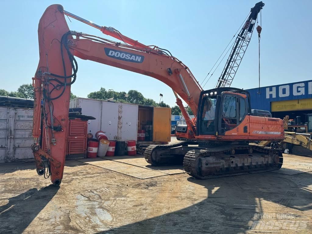 Doosan DX 380 LC حفارات زحافة