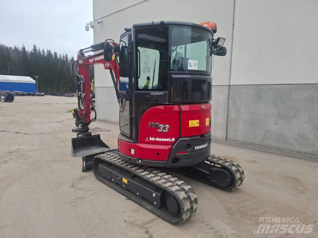 Yanmar Vio 33-6 حفارات صغيرة أقل من 7 طن (حفارات صغيرة)
